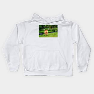 Highland Cow Kids Hoodie